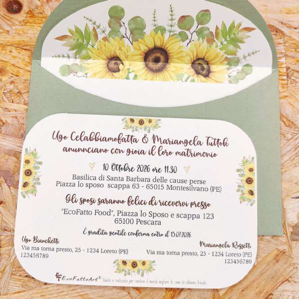 partecipazioni carta piantabile